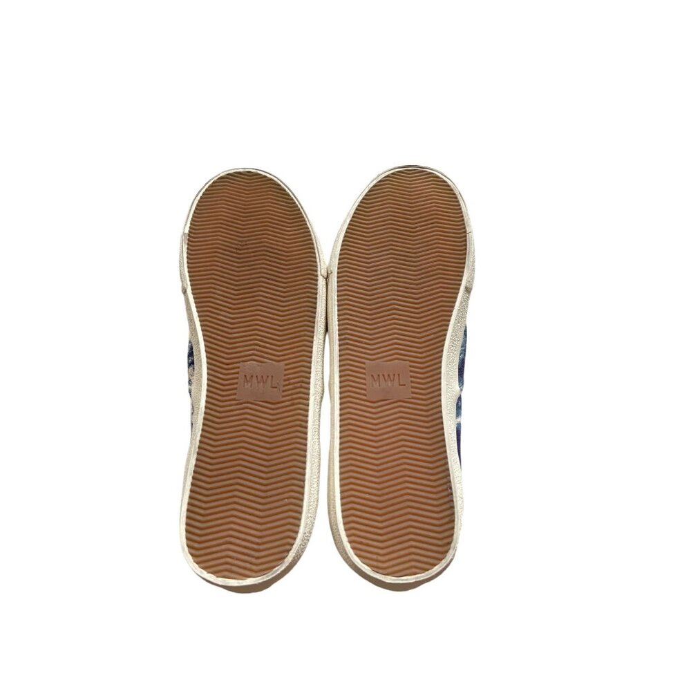 Madewell Sidewalk Sneakers Blue Size 8 NEW - Picture 9 of 11